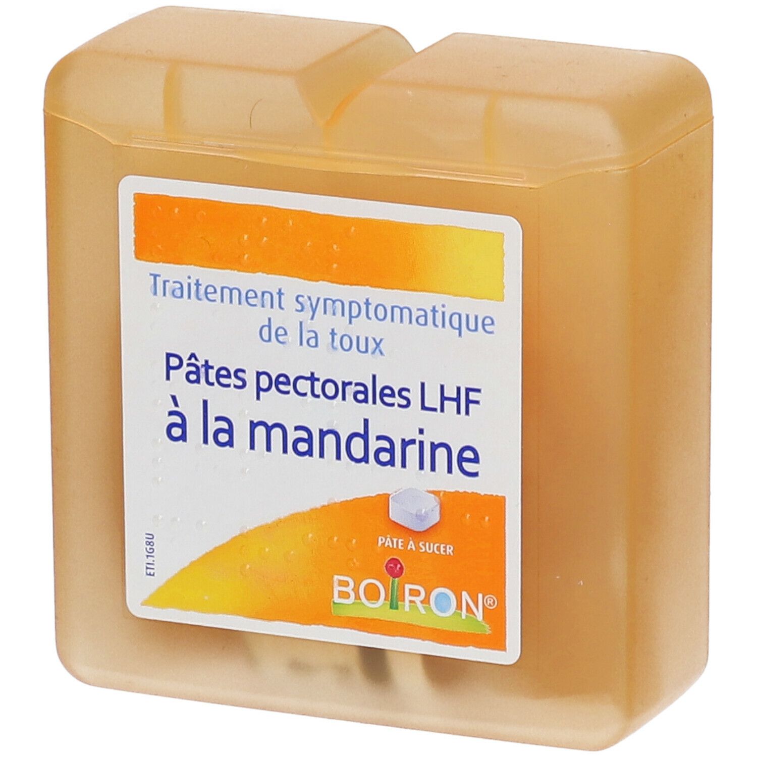 Boiron® Pâtes pectorales LHF à la mandarine Pâtes à sucer
