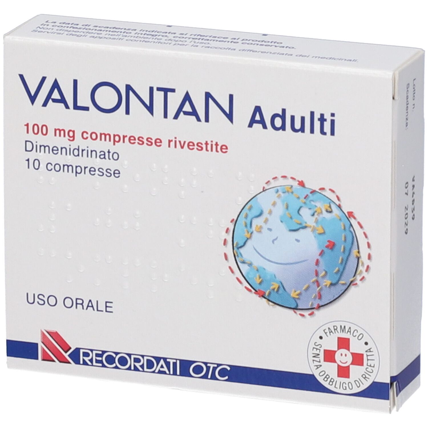 VALONTAN Adulti 100 mg 10 Compresse rivesite