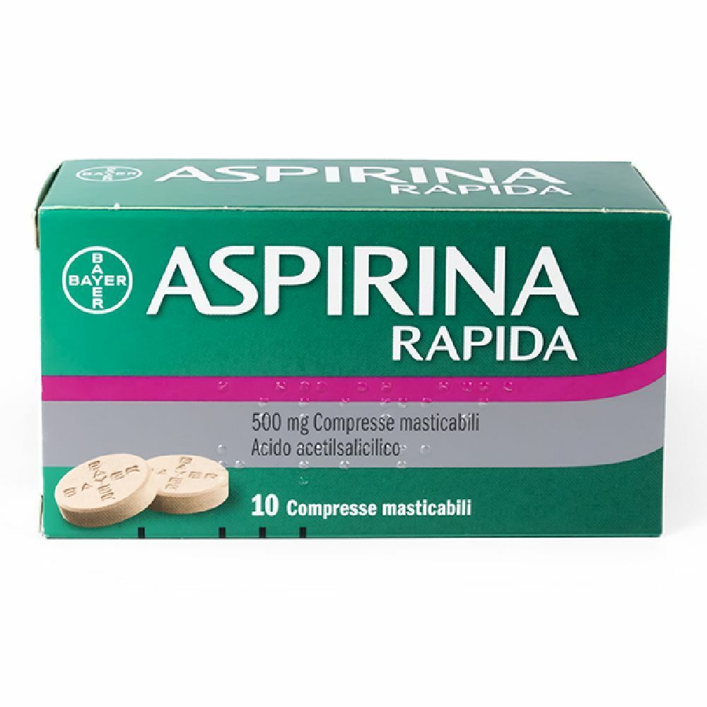 Image of ASPIRINA Rapida 500 Compresse Masticabili