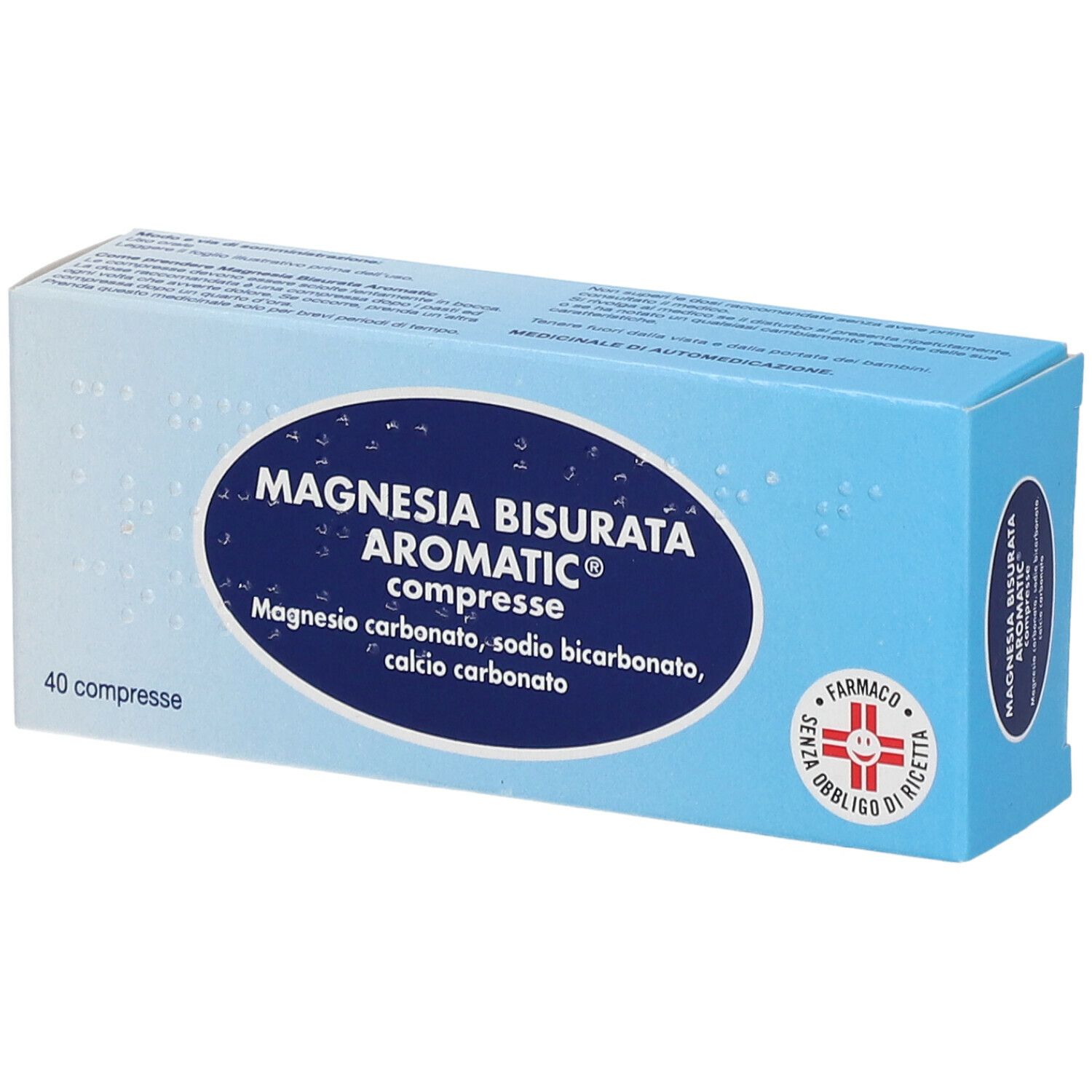 Magnesia Bisurata Aromatic compresse