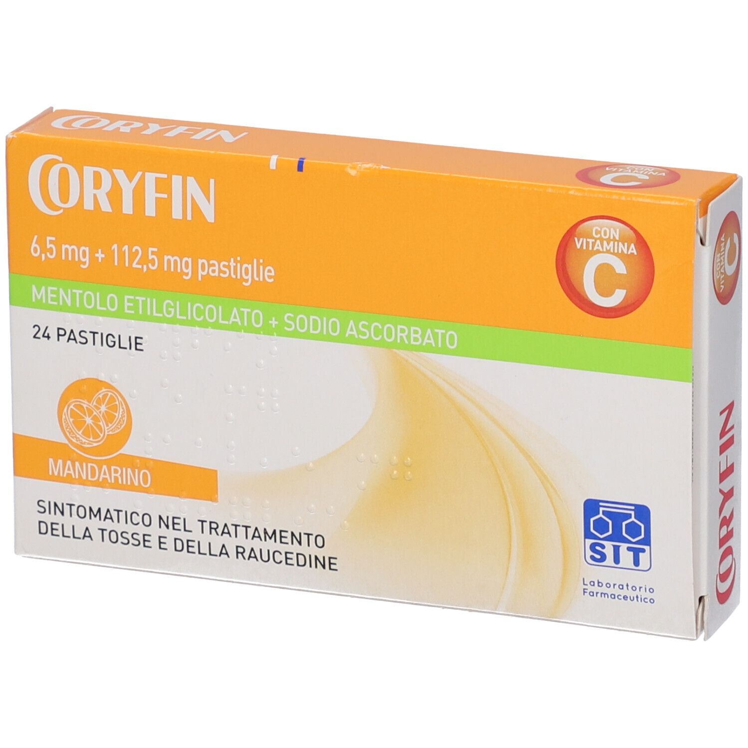 CORYFIN C 6,5 mg + 112,5 mg Pastiglie