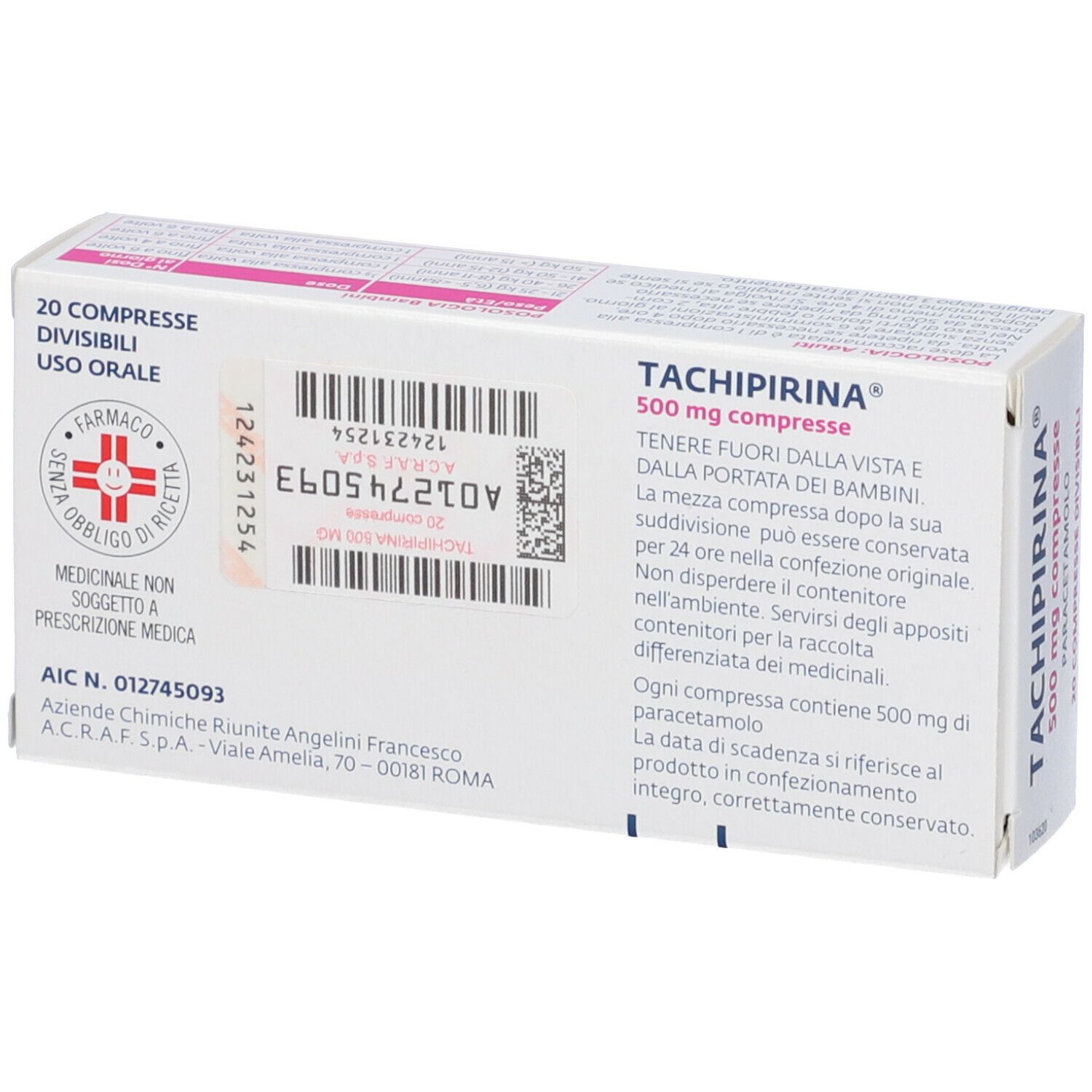 tachipirina 1000 ogni quanto prenderla