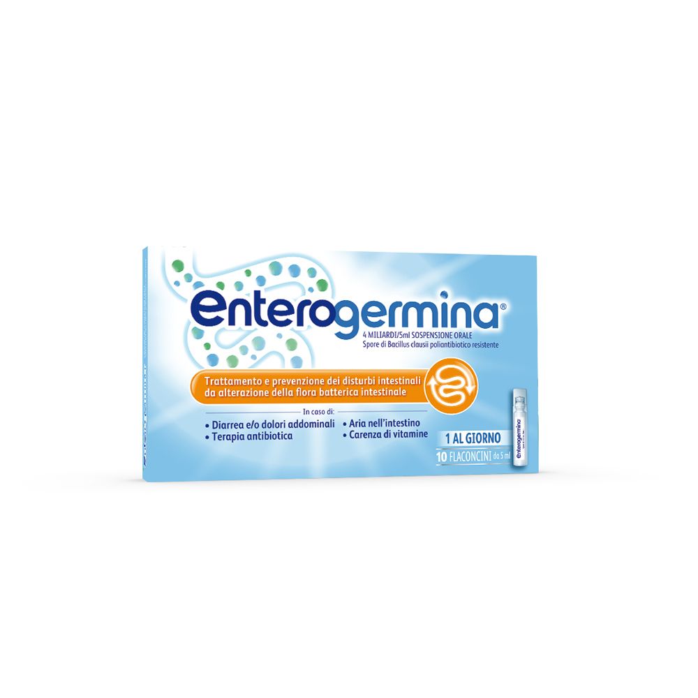 Image of Enterogermina® 4mld/5ml 10 Flaconcini