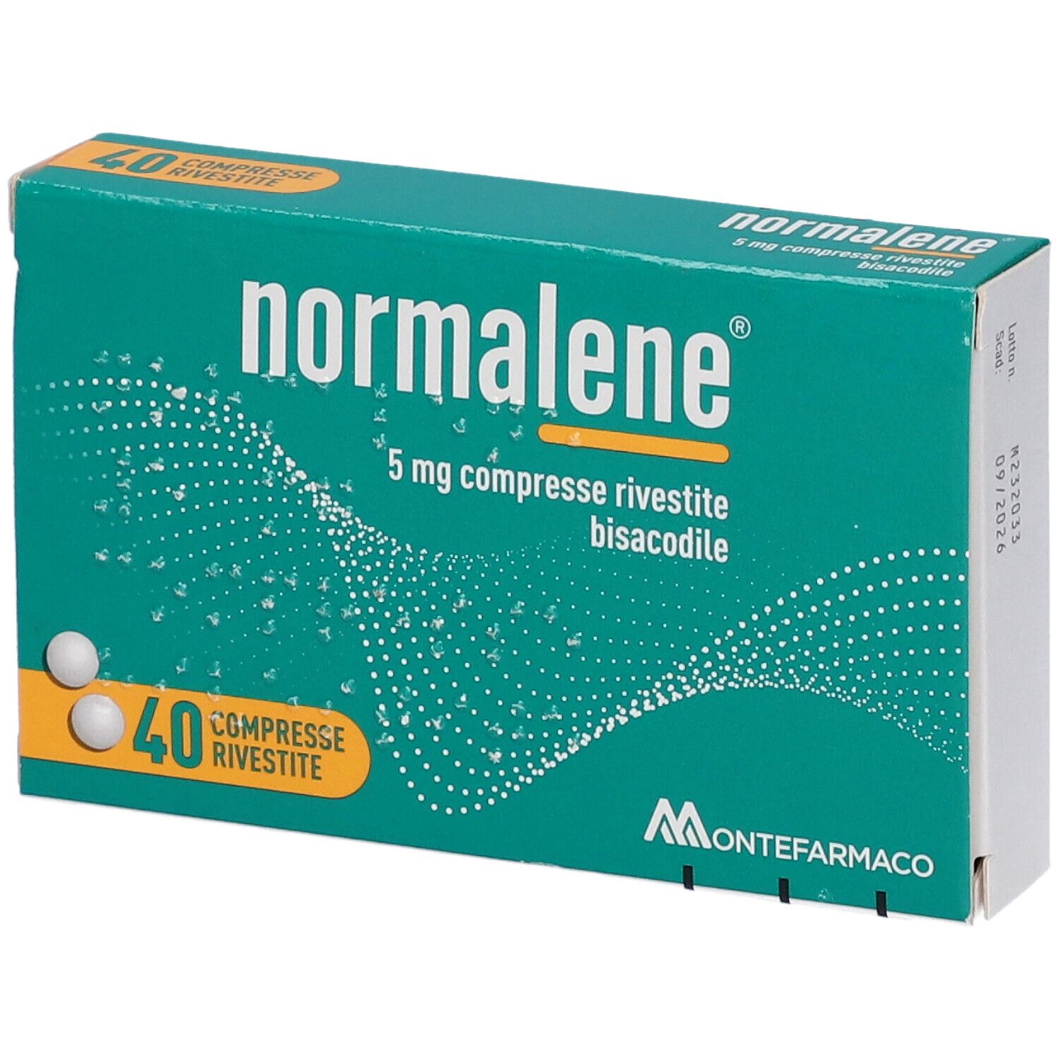 NORMALENE 5 mg 40 compresse rivestite Bisacodile