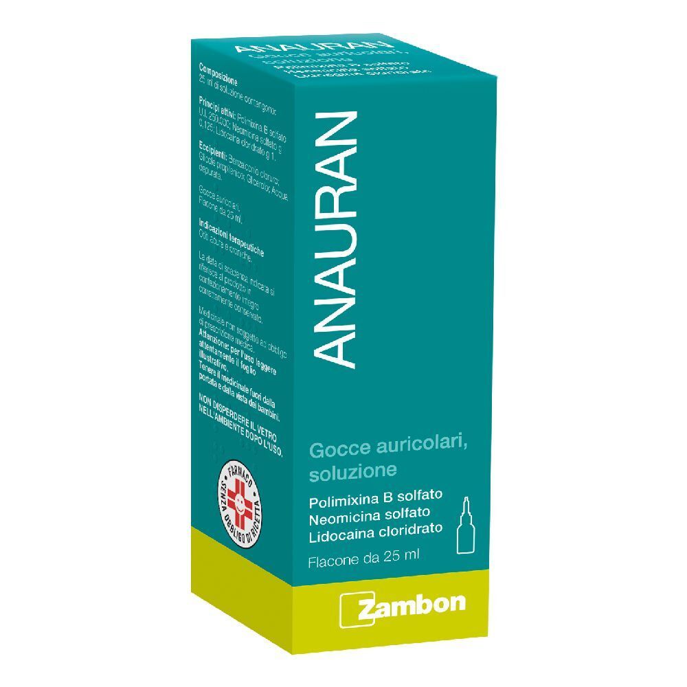 Anauran Gocce Auriculari, Soluzione