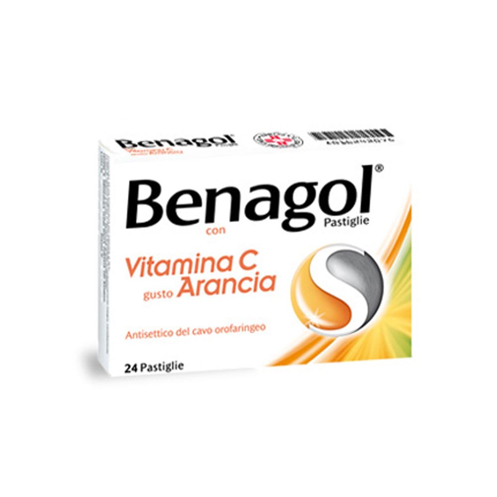 BENAGOL VITAMINA C*24 pastiglie arancia