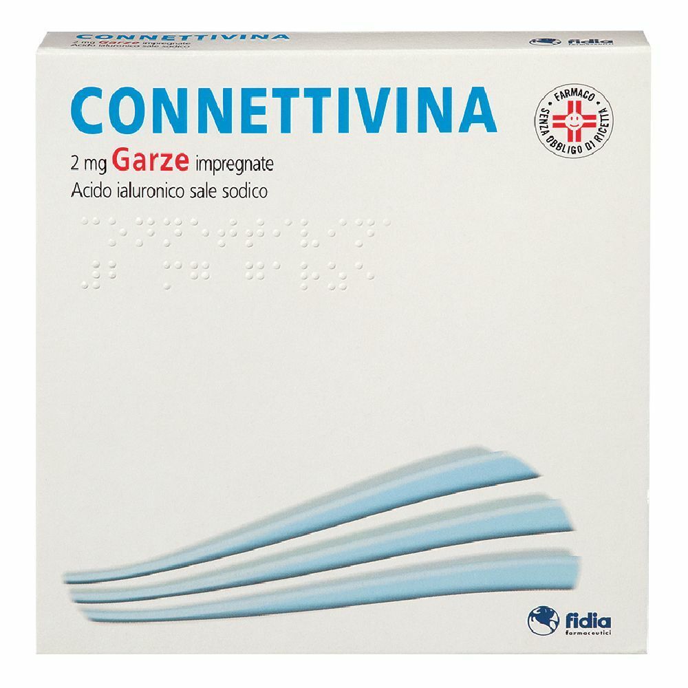 Image of CONNETTIVINA Garze impregnate 2 mg