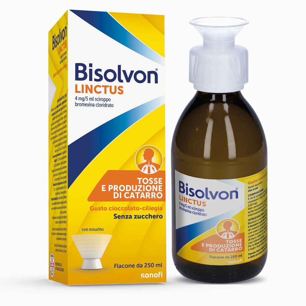 Image of Bisolvon® Linctus 4mg/5ml Sciroppo