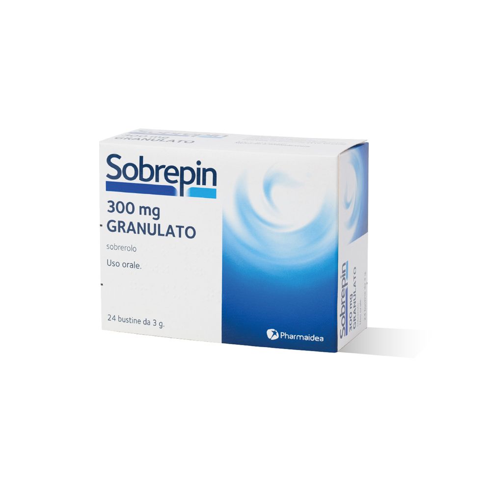 Sobrepin Mucolitico Granulato 24 Bustine 300mg