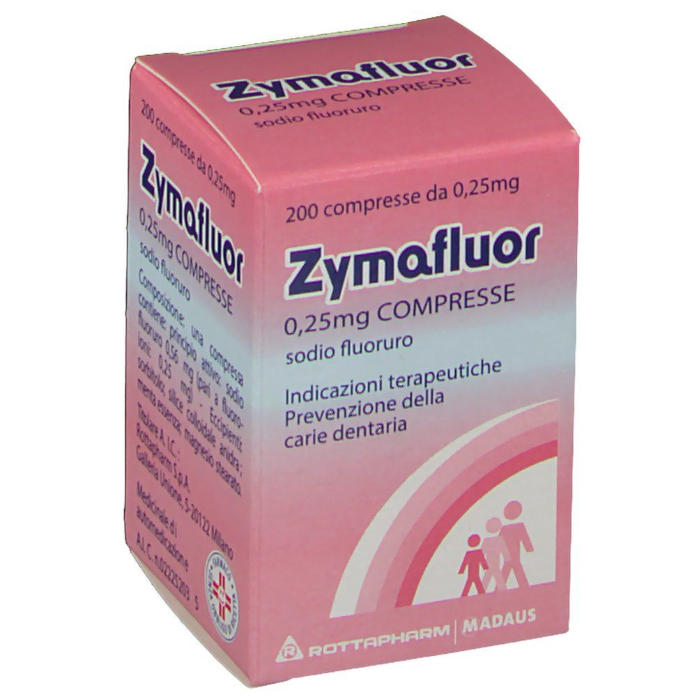 Zymafluor 0,25 Compresse