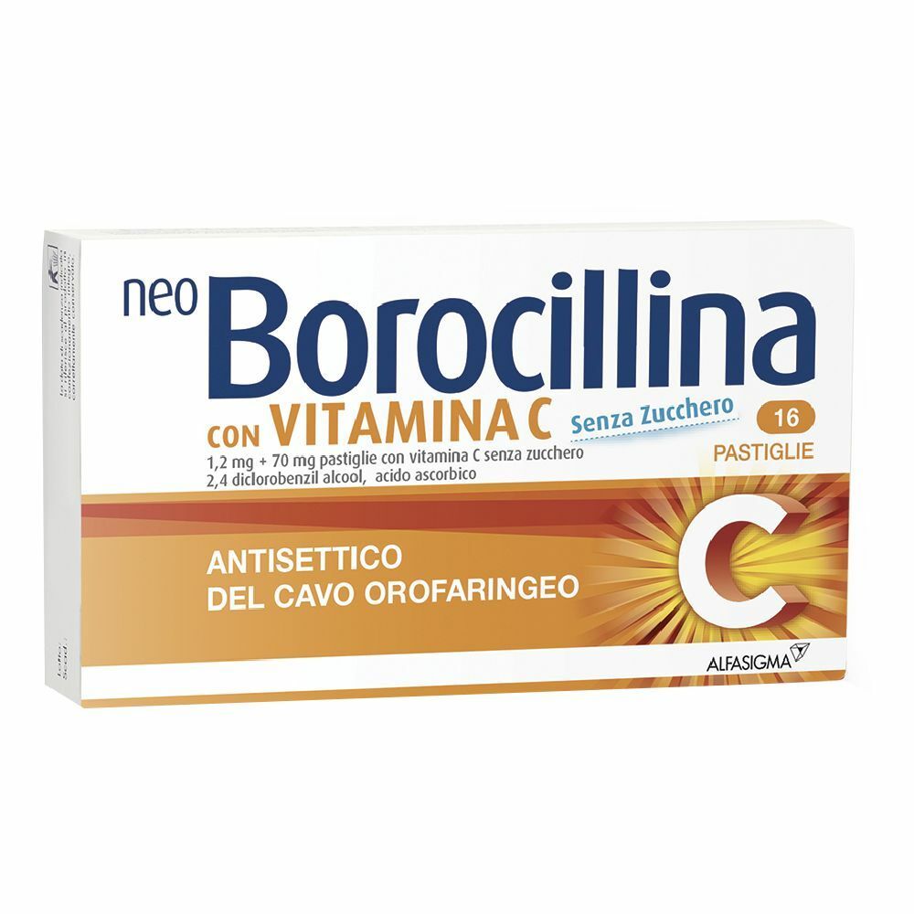 Image of NeoBorocillina Antisettico Orofaringeo con Vitamina C