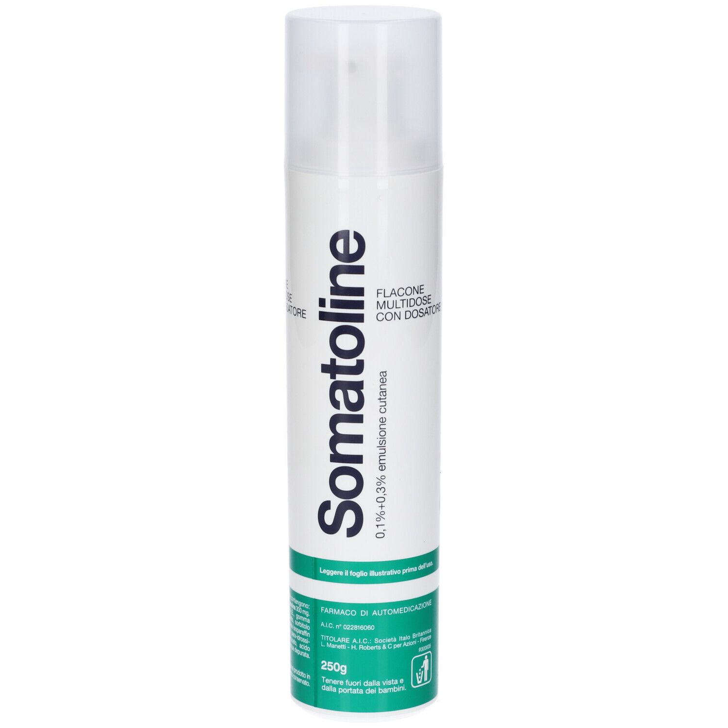 Somatoline 0,1% + 0,3% emulsione cutanea flacone multidose con dosatore