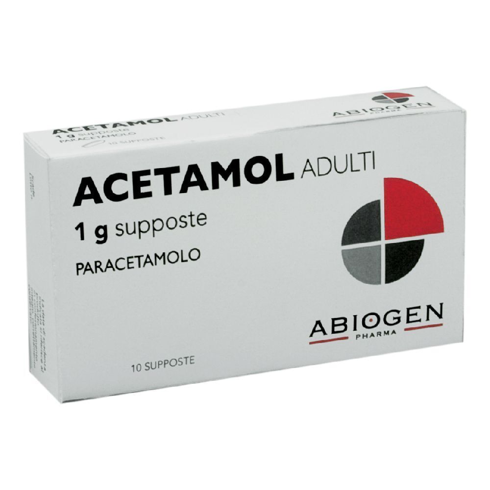 ACETAMOL ADULTI 1 g supposte