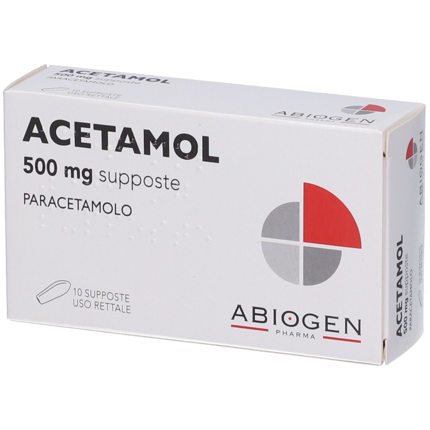 ACETAMOL 500 mg Supposte