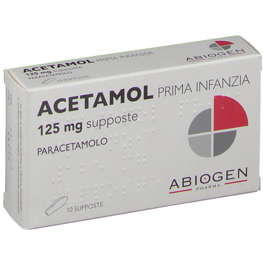 ACETAMOL Prima Infanzia 125 mg supposte