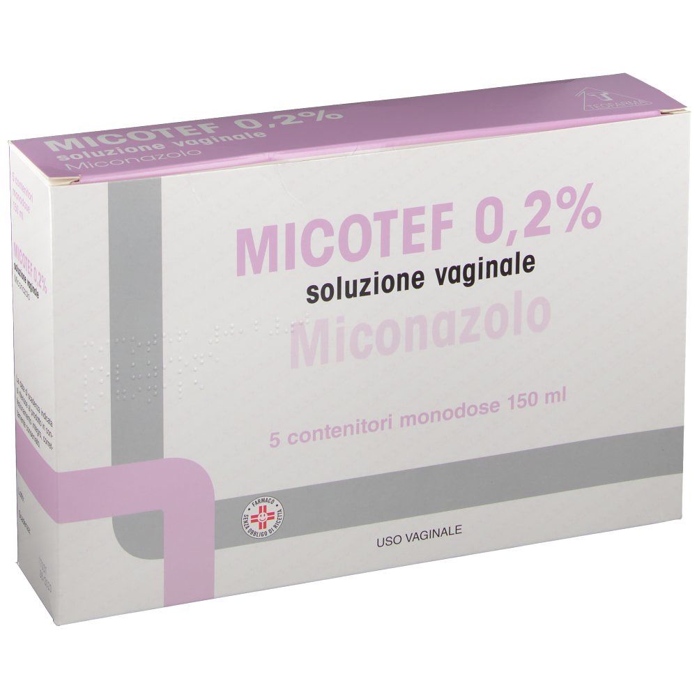 MICOTEF 0,2 % Soluzione Vaginale