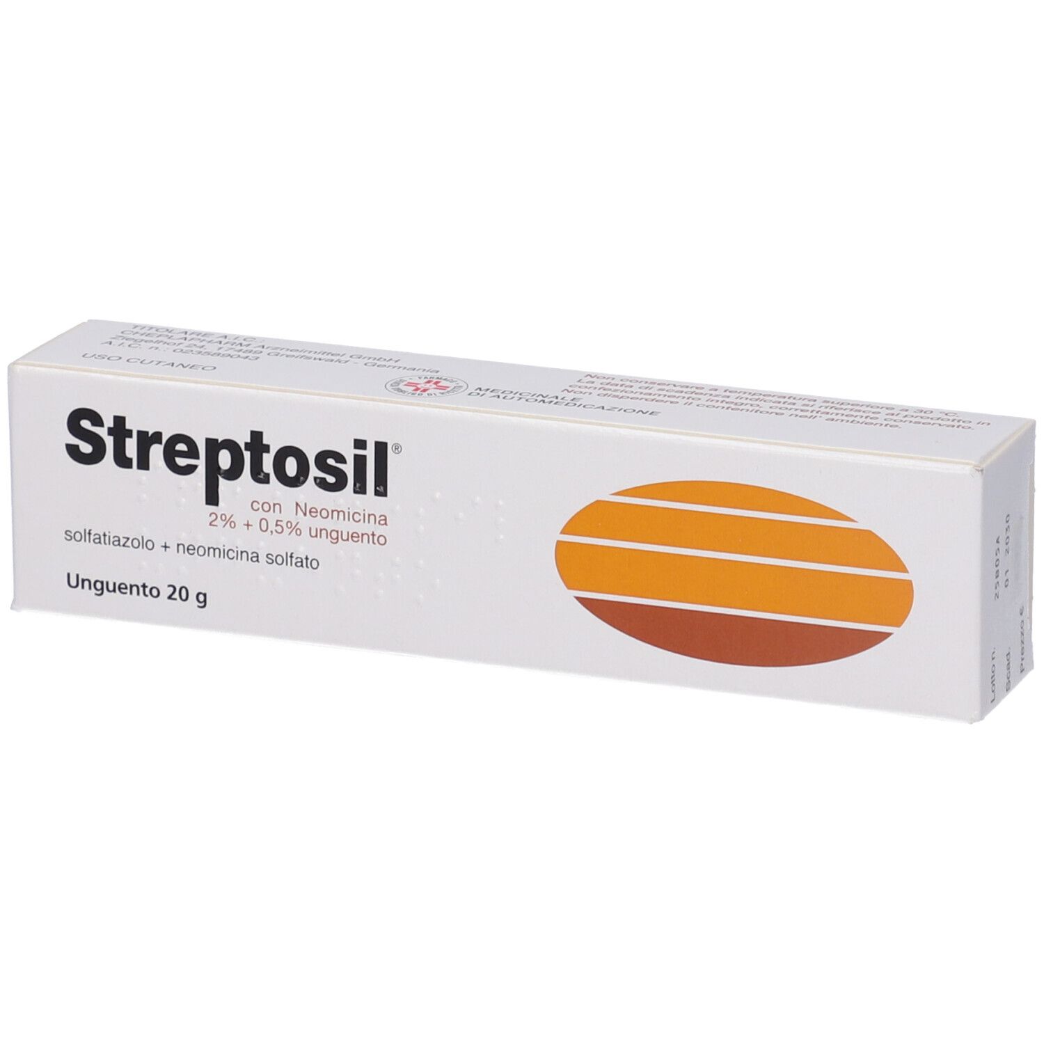 Streptosil® 2% + 0,5% Unguento