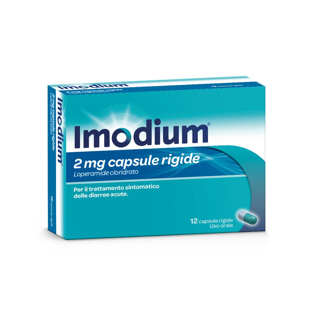 Imodium Diarrea occasionale acuta 12 Capsule Rigide