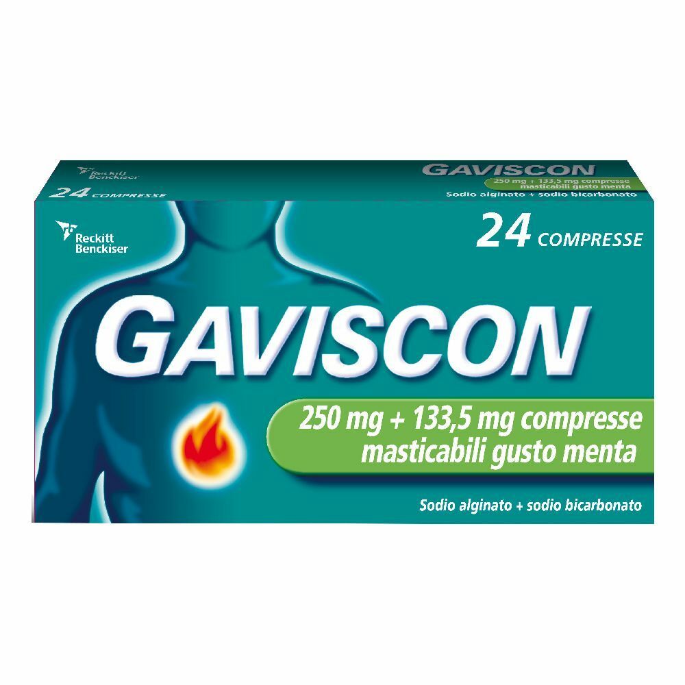 Image of GAVISCON® 250 mg+133,5 mg Compresse masticabili menta