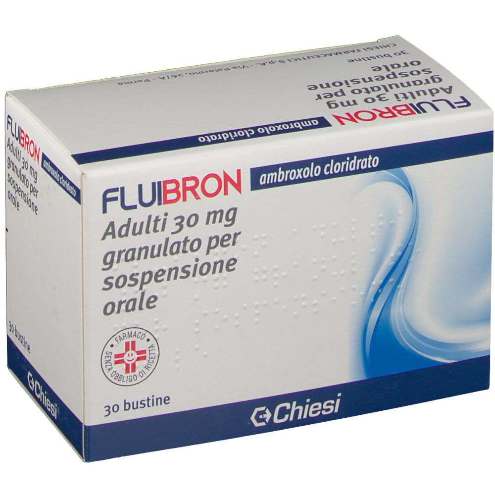 FLUIBRON Adulti 30 mg granulato per sospensione orale