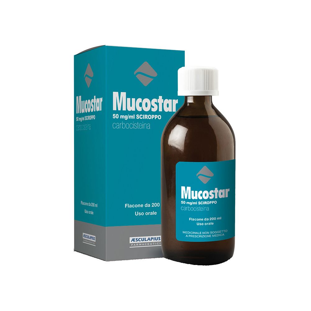 MUCOSTAR 50 mg/ml Sciroppo
