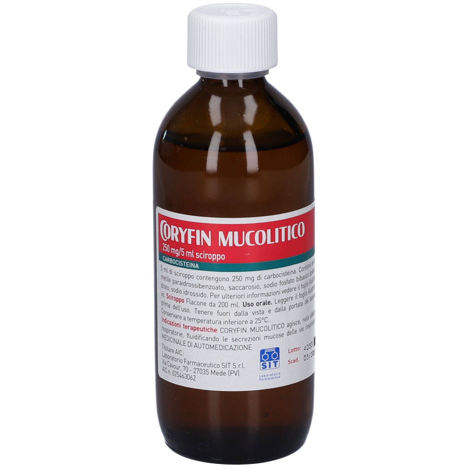 Coryfin Mucolitico Sciroppo