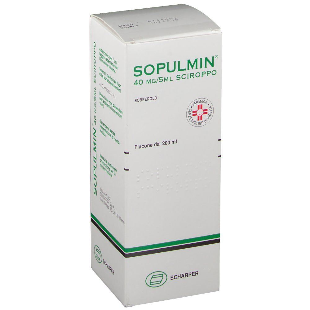 Sopulmin® 40 mg/5ml Sciroppo