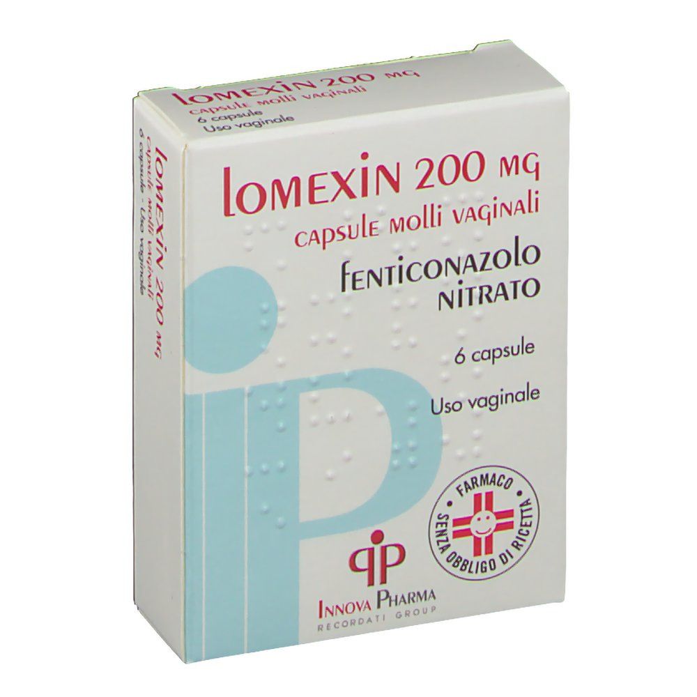 Lomexin 200 mg capsule molli vaginali