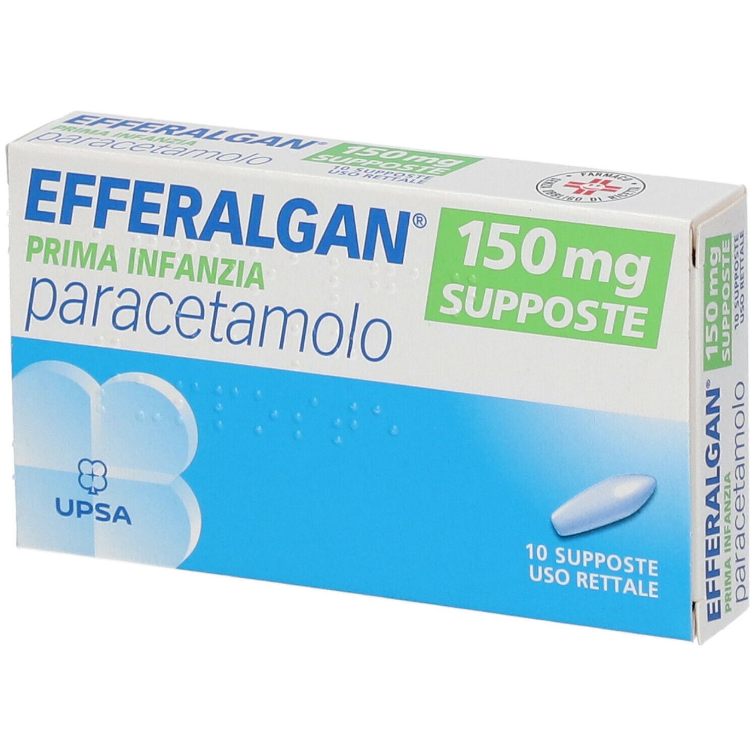 Image of EFFERALGAN® Prima Infanzia 150 mg Supposte