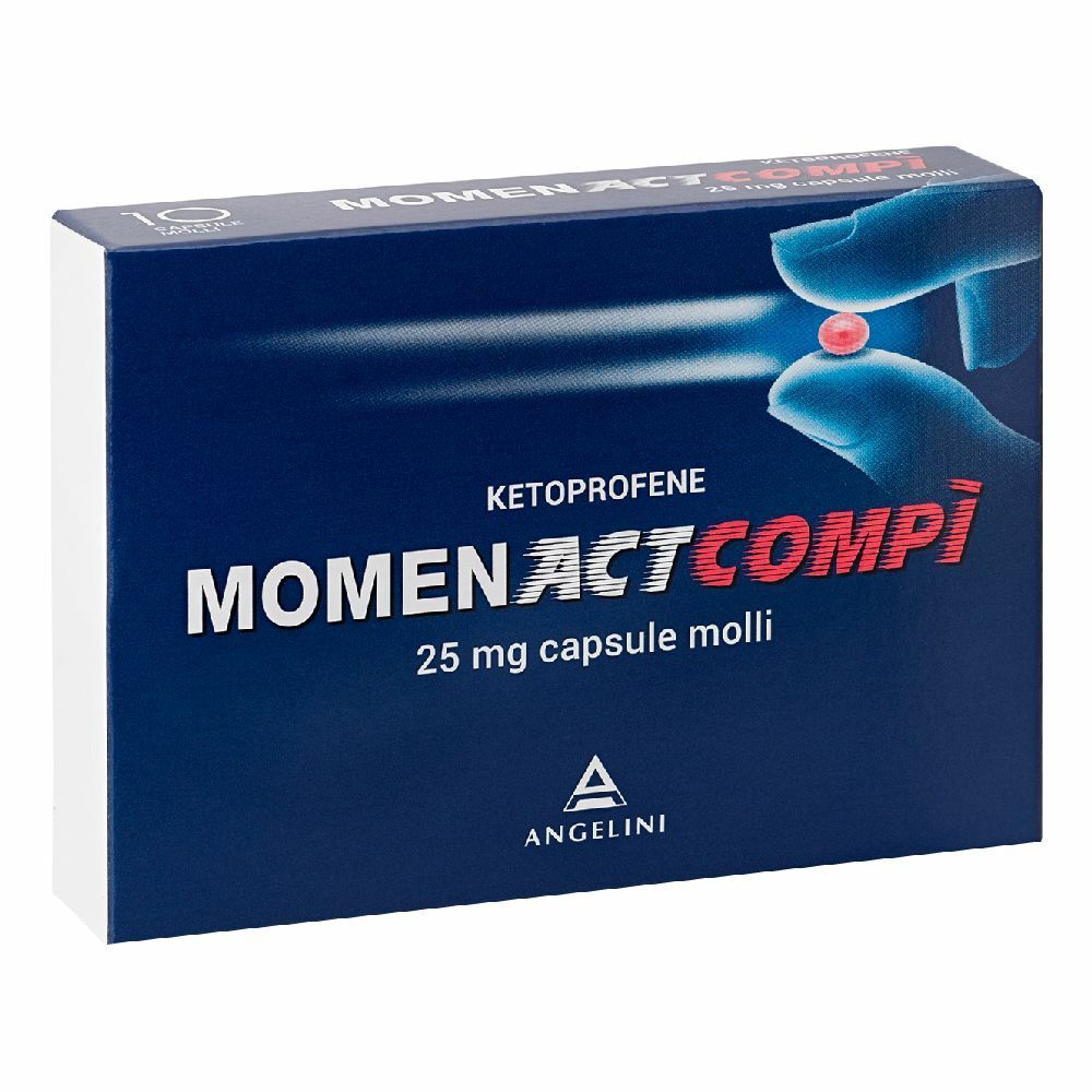 Moment Act Compì 25 mg Capsule Molli