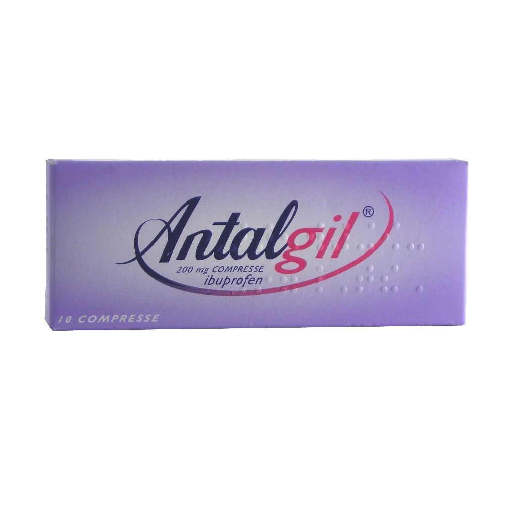 ANTALGIL 200 mg 10 Compresse