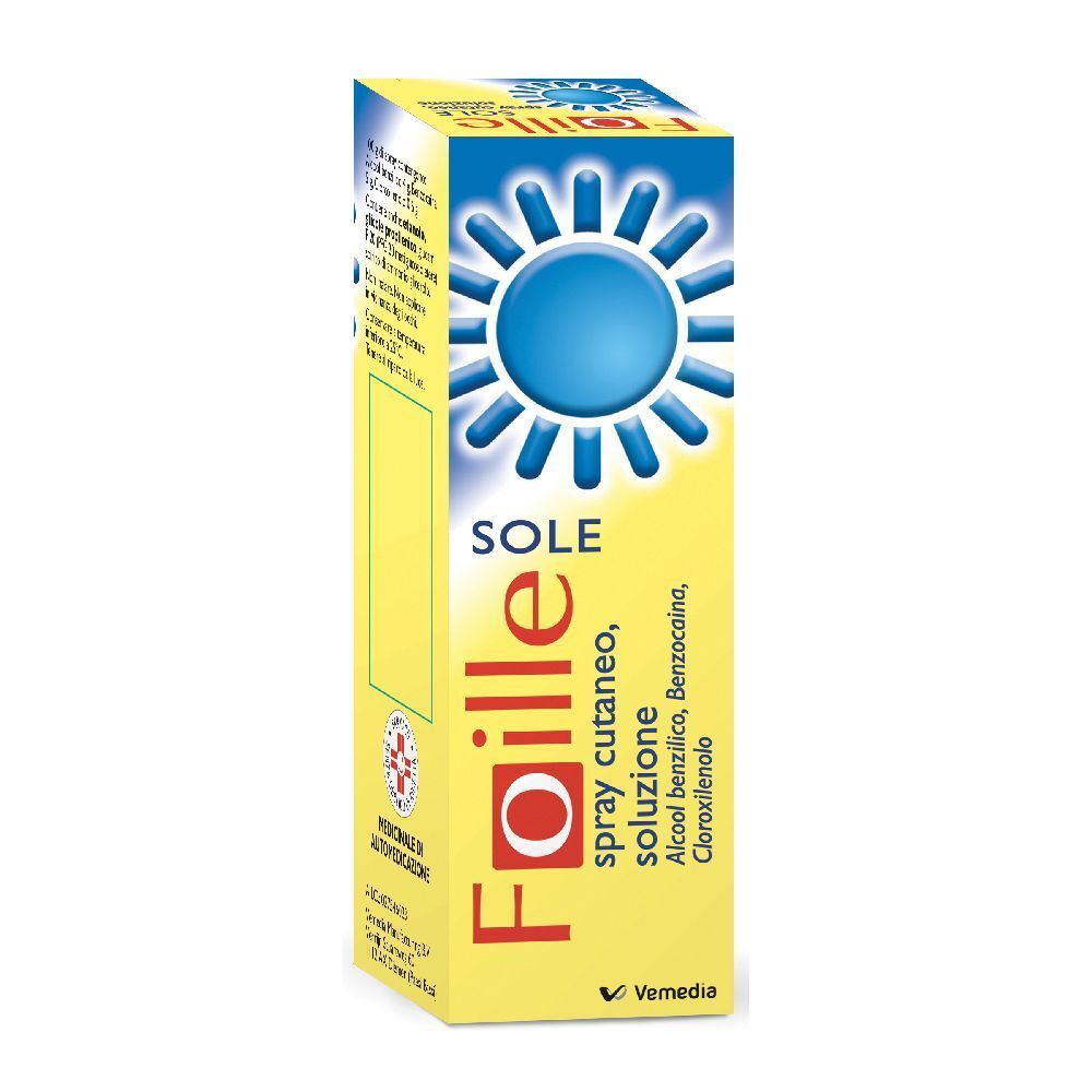 Foille Sole Spray Per Ustioni Solari ed Eritemi