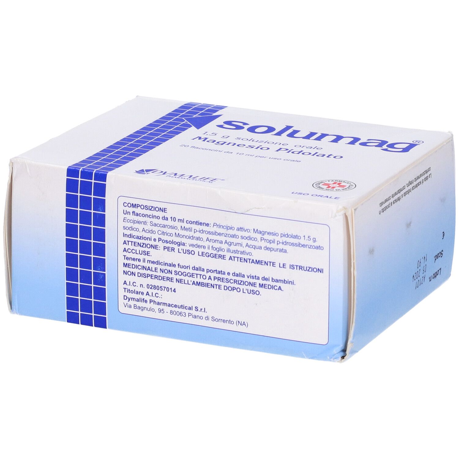 Solumag*Orale Soluz 20 Flaconcini 1,5 G 10 Ml