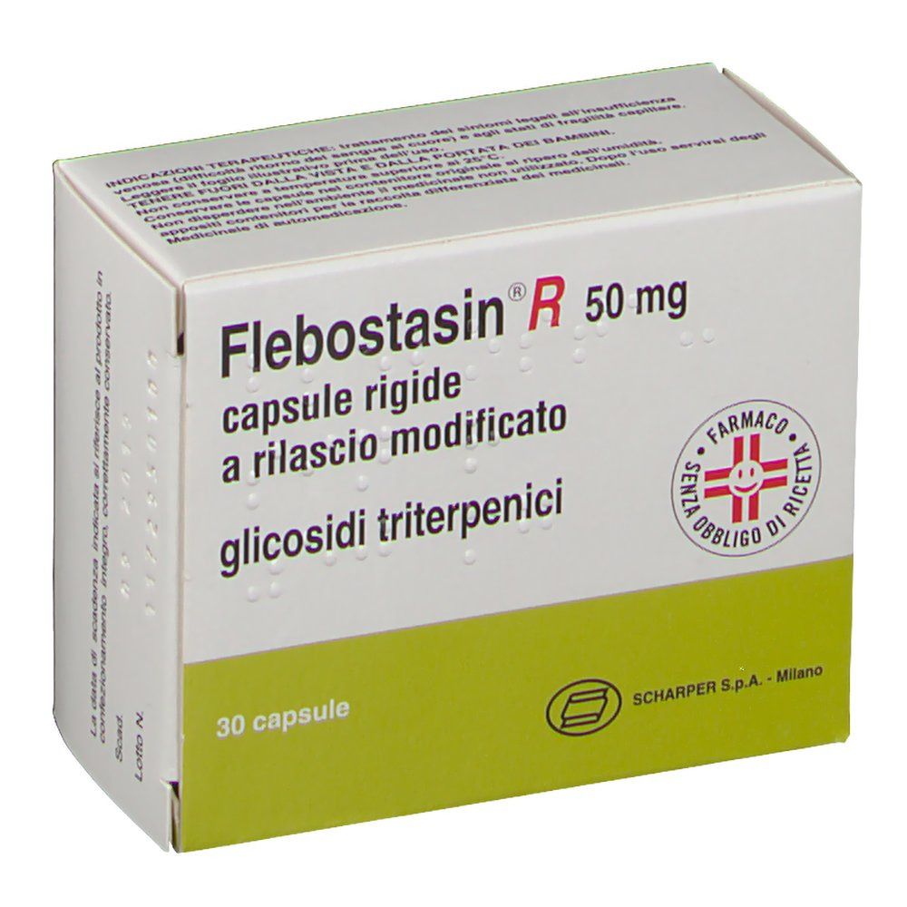 Flebostasin® R 50 mg Capsule Rigide