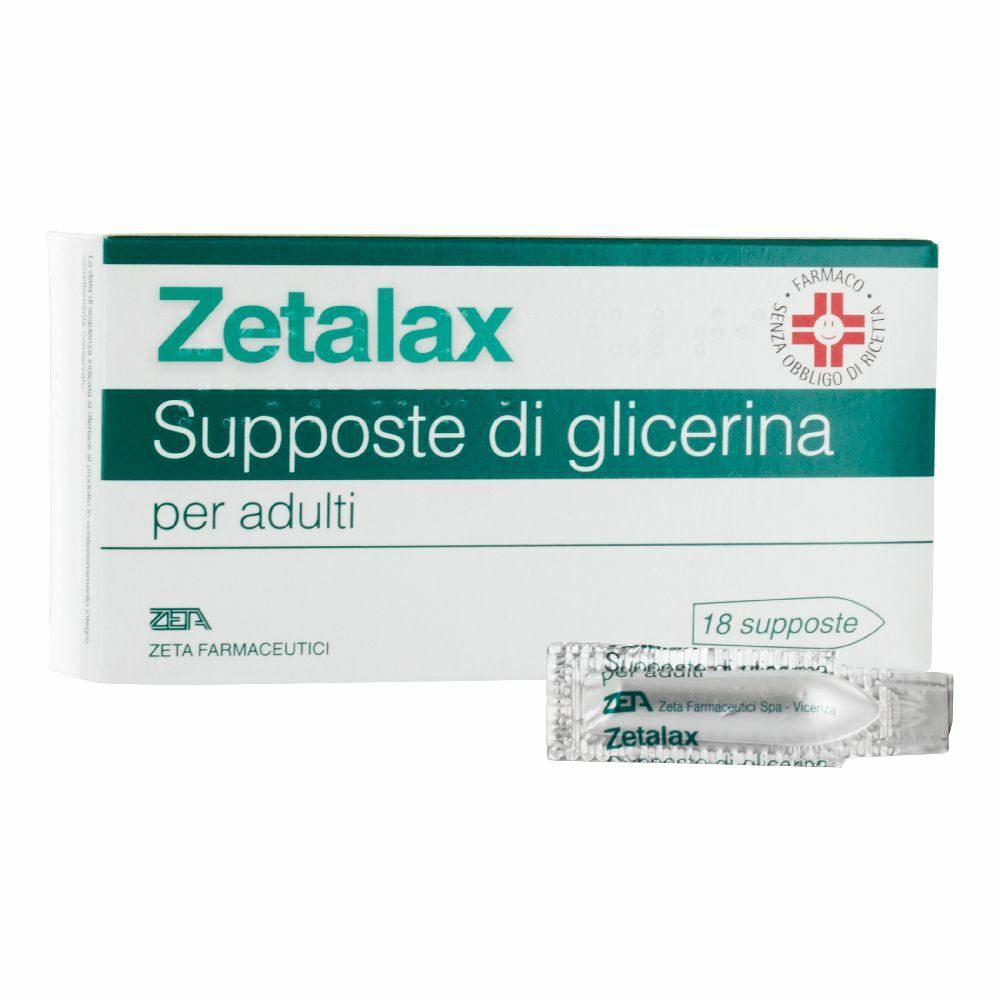 Image of Zetalax Supposte di Glicerina per Adulti