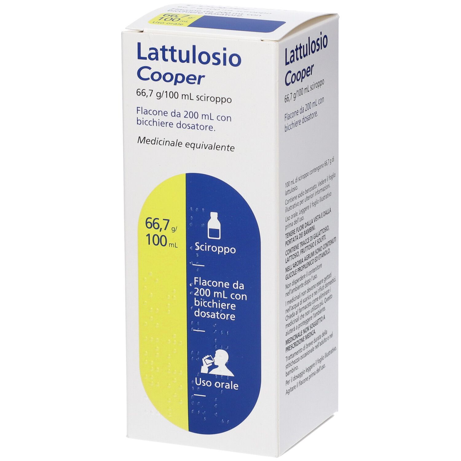 Lattulosio Cooper 66,7g/100ml Sciroppo