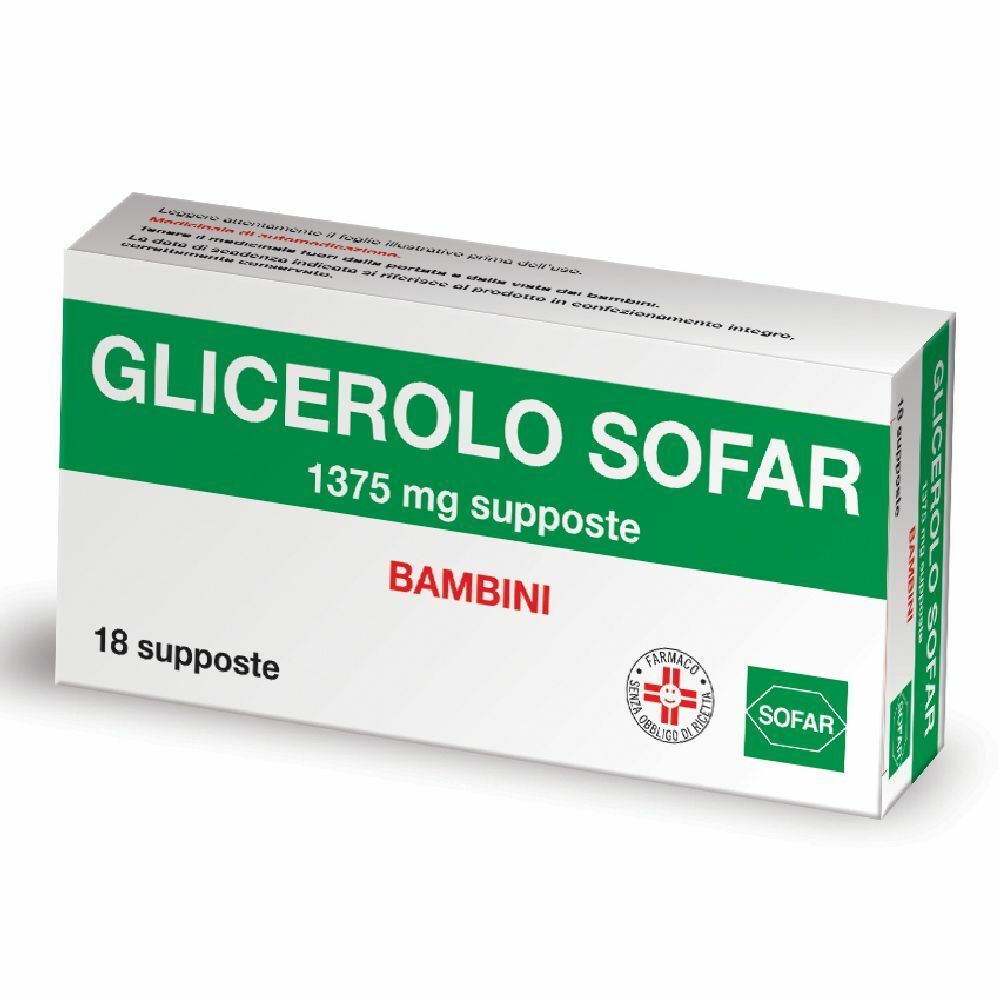 Image of Glicerolo SOFAR 1375 mg Supposte Bambini
