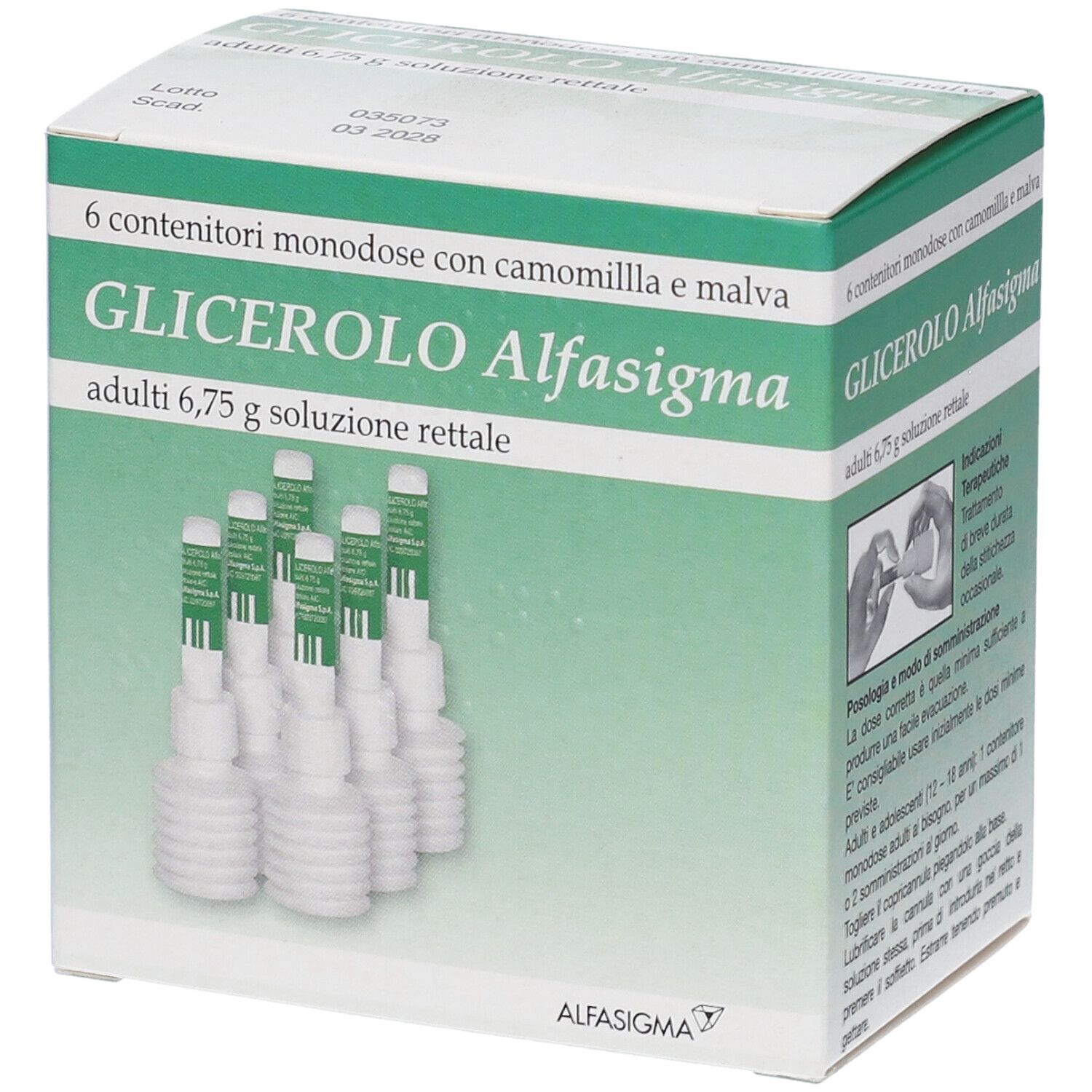 Glicerolo Sofar Soluzione Rettale Contenitori Monodose, Adulti