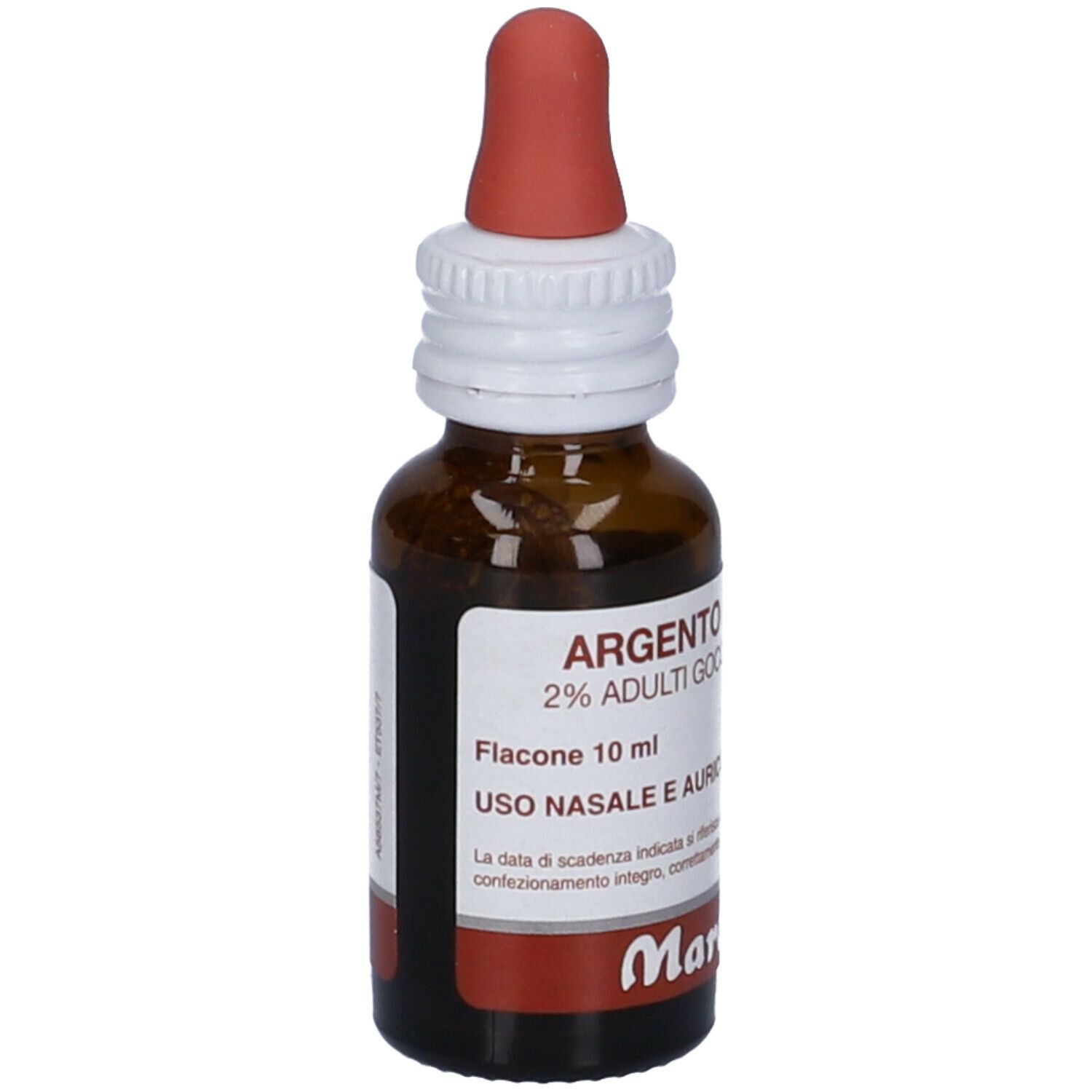 Argento proteinato Marco Viti adulti 2% gocce nasali e auricolari, soluzione