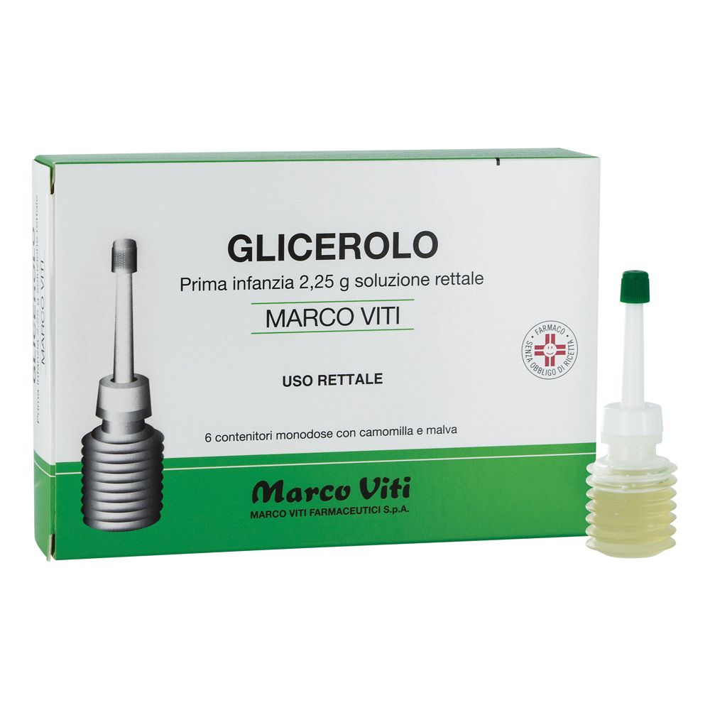 GLICEROLO Marco Viti prima infanzia 2,25 soluzione rettale