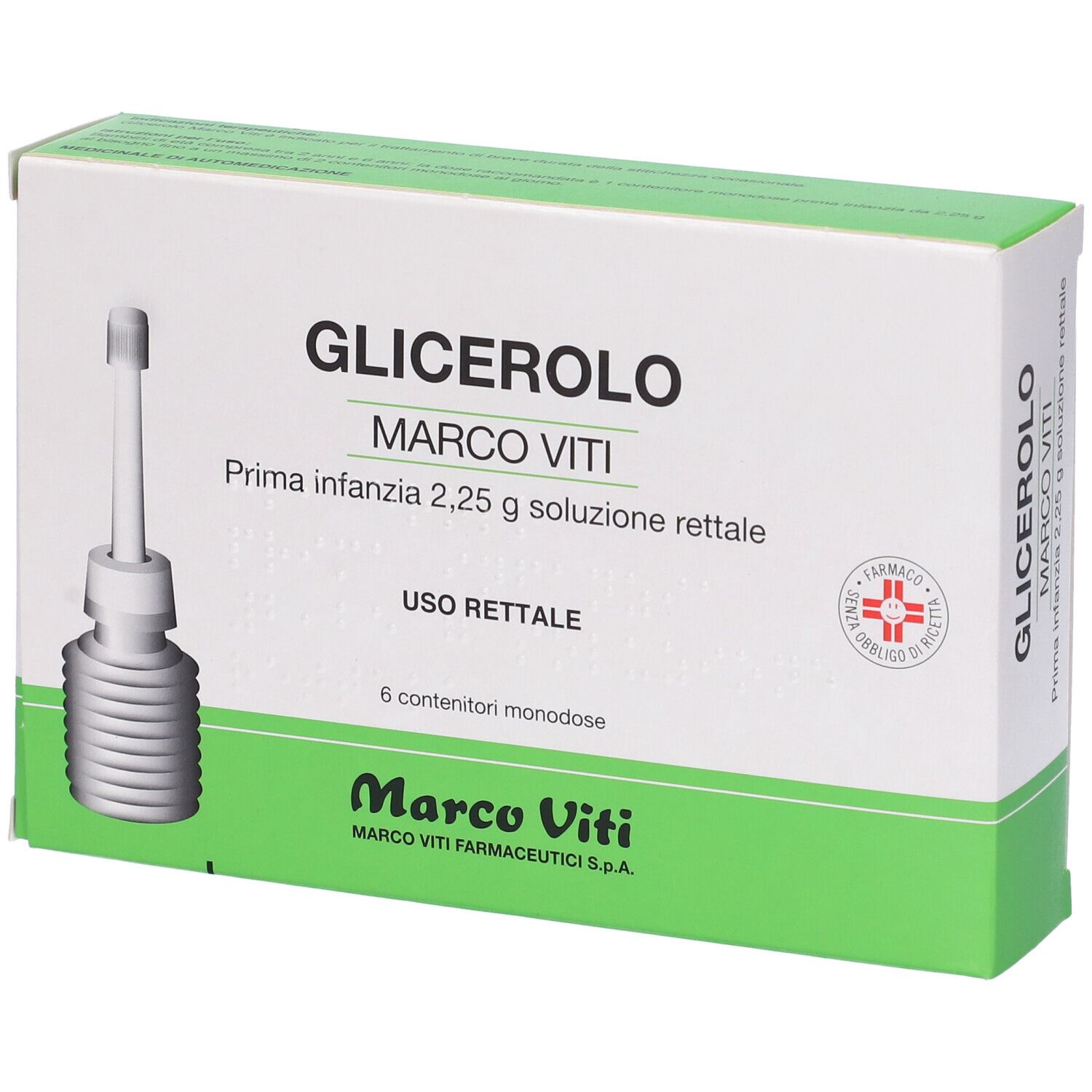 GLICEROLO Marco Viti prima infanzia 2,25 soluzione rettale