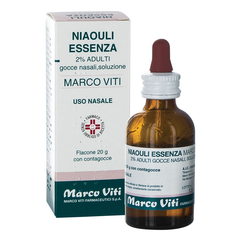 Niaouli Essenza Ad Gtt Orl 20 G 2%