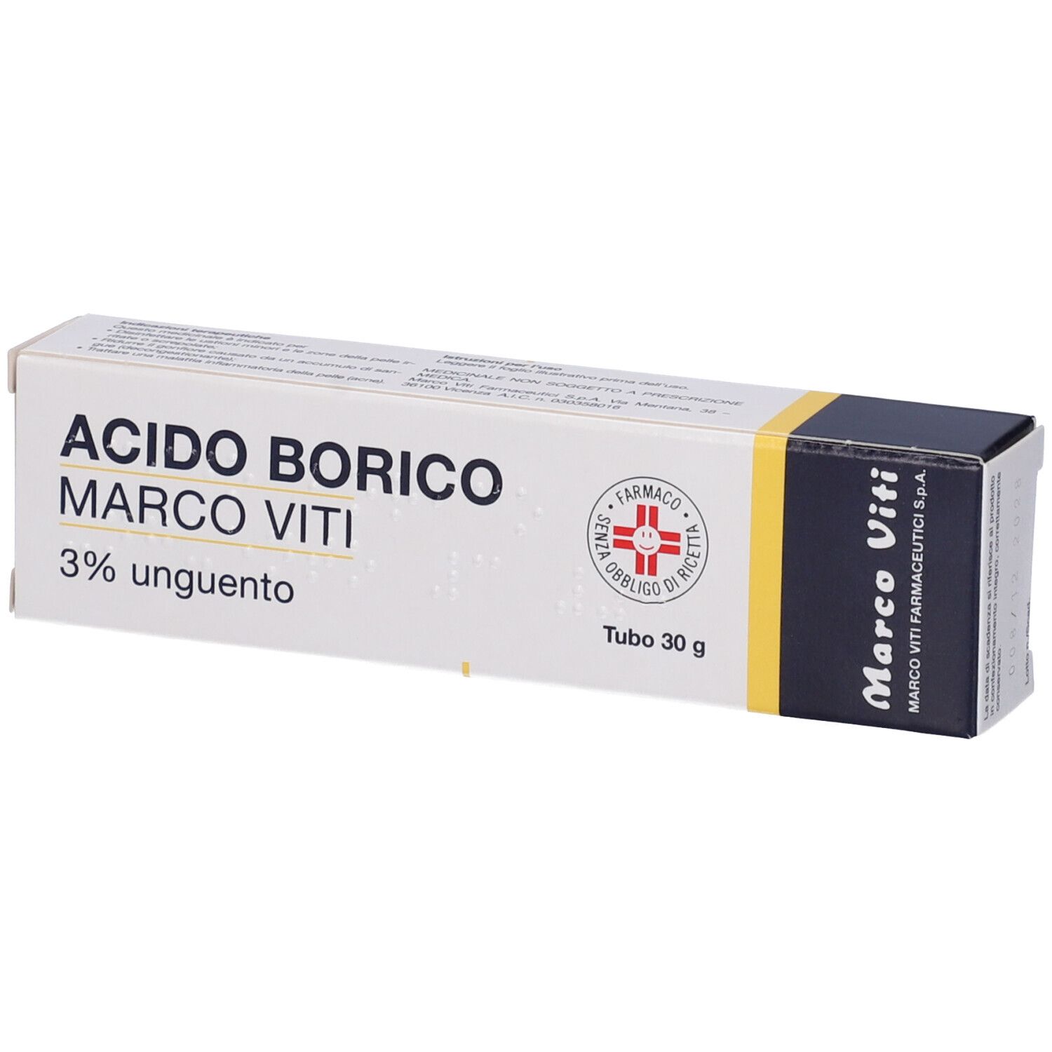 ACIDO BORICO MARCO VITI 3% unguento
