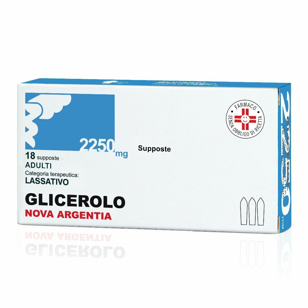 Image of Glicerolo 2250 Nova Argentia Supposte Adulti