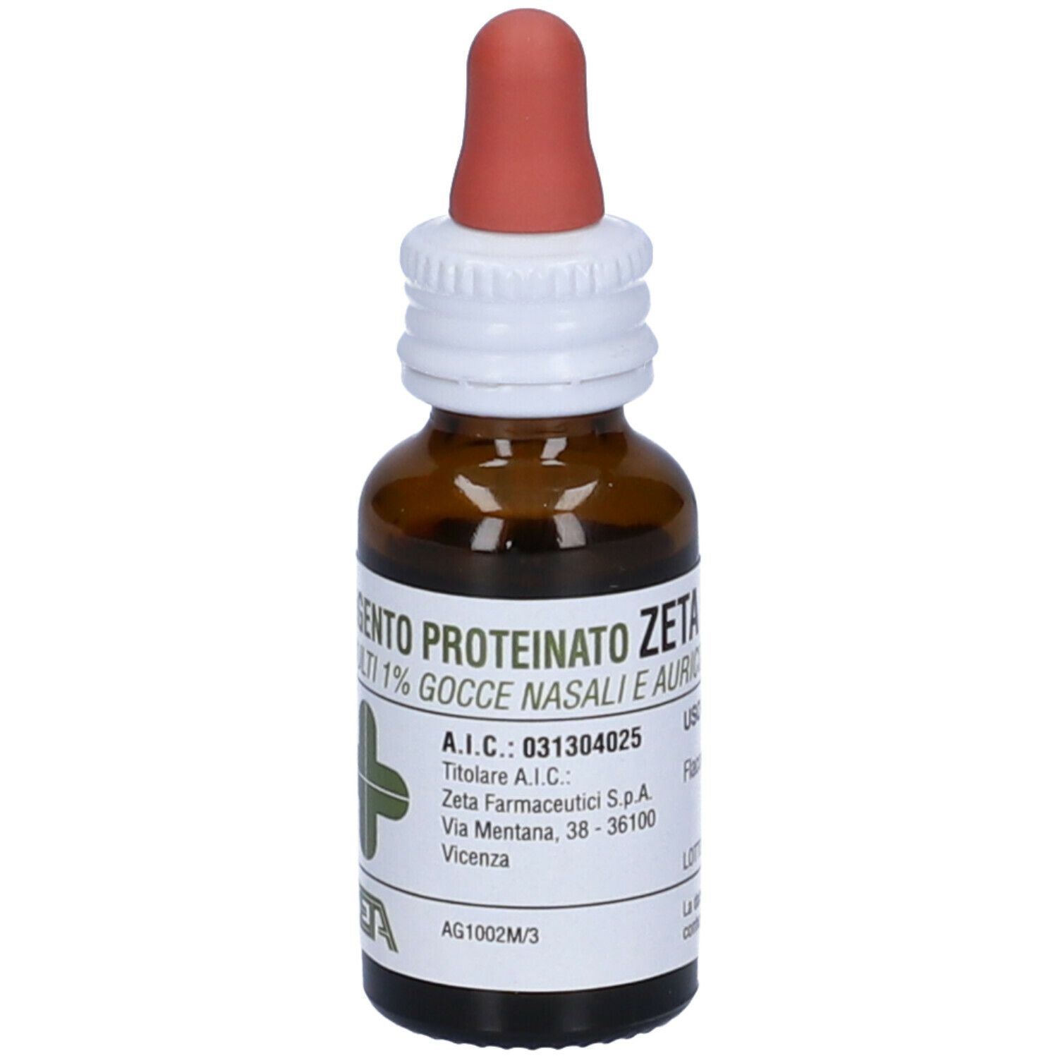 ZETA FARMACEUTICI Argento proteinato Zeta Adulti 1% Gocce