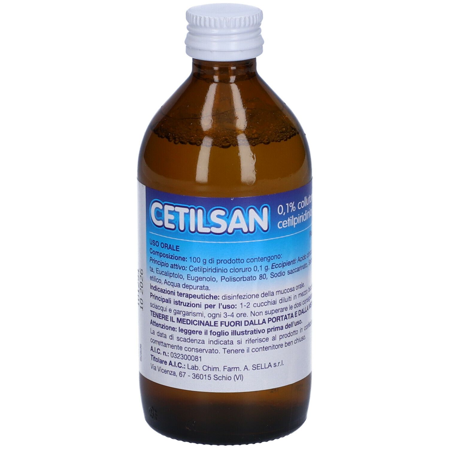 CETILSAN 0,1% Collutorio