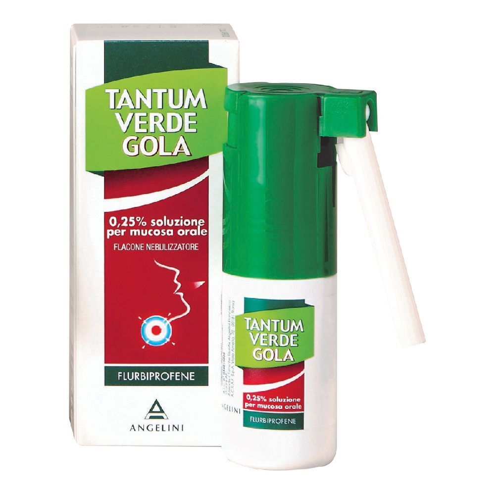 TANTUM VERDE GOLA 250mg/100ml spray per mucosa orale, soluzione
