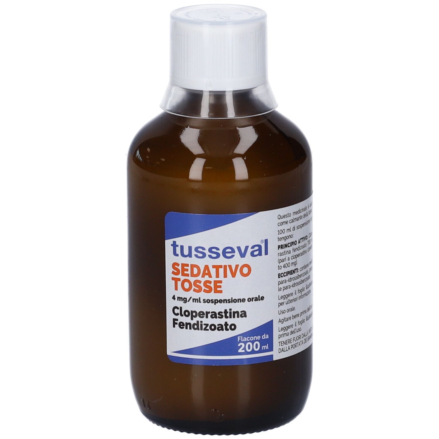Tusseval Sedativo Tosse 4mg/ml Sospensione Orale