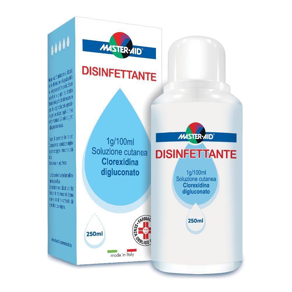 MASTER-AID Disinfettante 1g/100ml soluzione cutanea