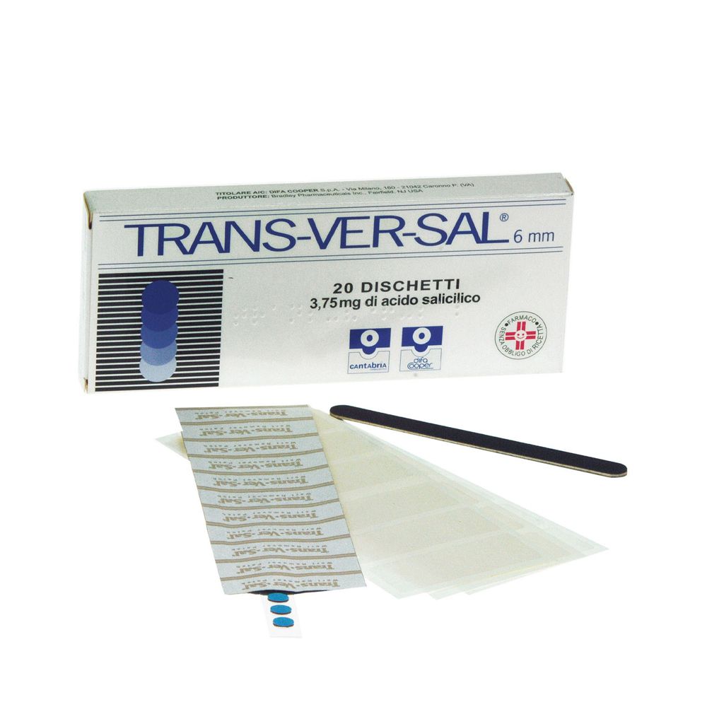 Image of TRANS-VER-SAL® 20 Cerotti Transdermici 3,75 mg 6 mm